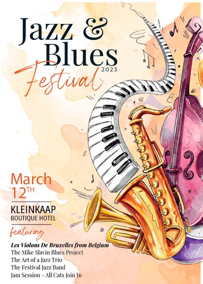 Jazz & Blues Festival, Johannesburg Poster